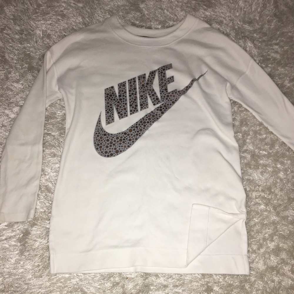 Nike White Sweater